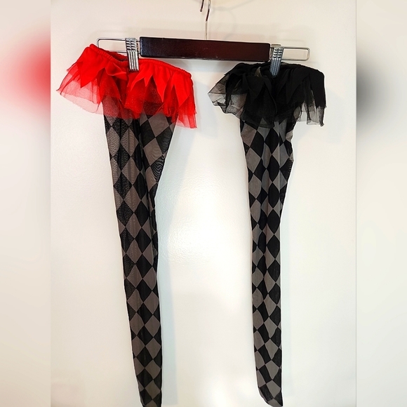 Jester Vixen Costume Fancy Dress Adult Small 2-4 Full Outfit - Picture 3 of 7